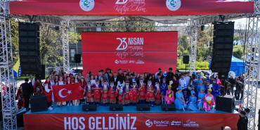 Beykoz’da çocuklar 23 Nisan'ın tadını doyasıya çıkardı