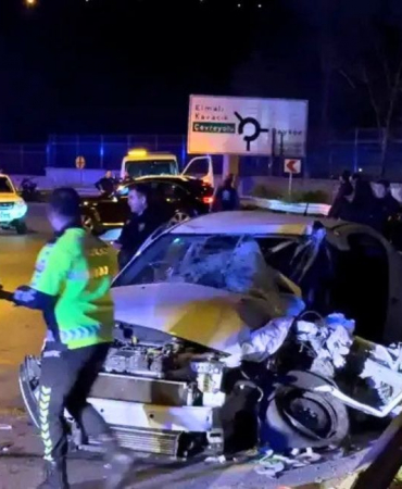 Beykoz’da korkunç kaza! 1’i ağır 11 yaralı