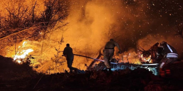 Beykoz'daki orman yangını 9 saatte kontrol alındı!