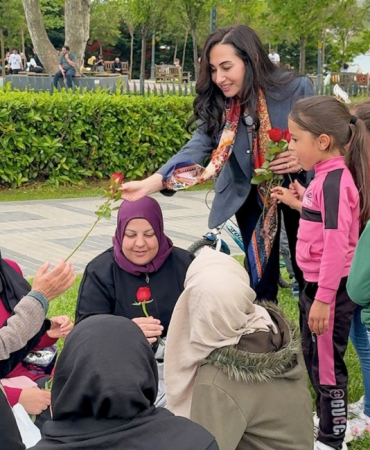 Beykoz’da Anneler Günü renkli görüntülere sahne oldu