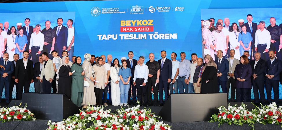 Beykoz’da tarihi gün 1071 hak sahibi tapusuna kavuştu (6)